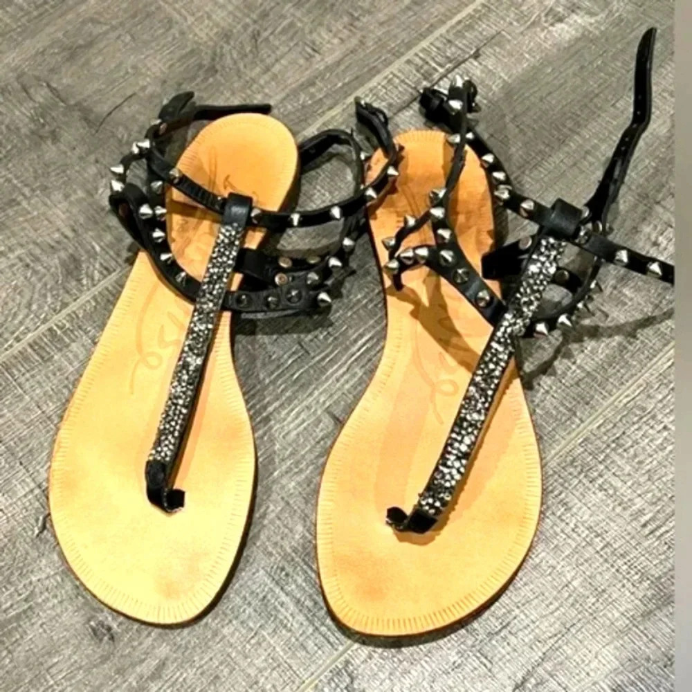 Ioannis studded flat sandals